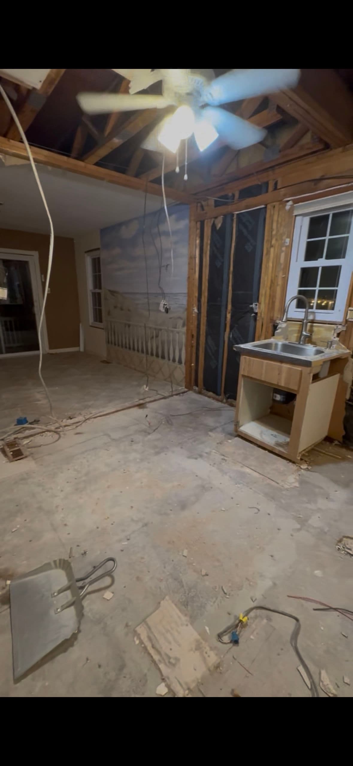 Gallery photos for Full Kitchen Demo in Brigantine NJ Down to the Studs: Image #1
