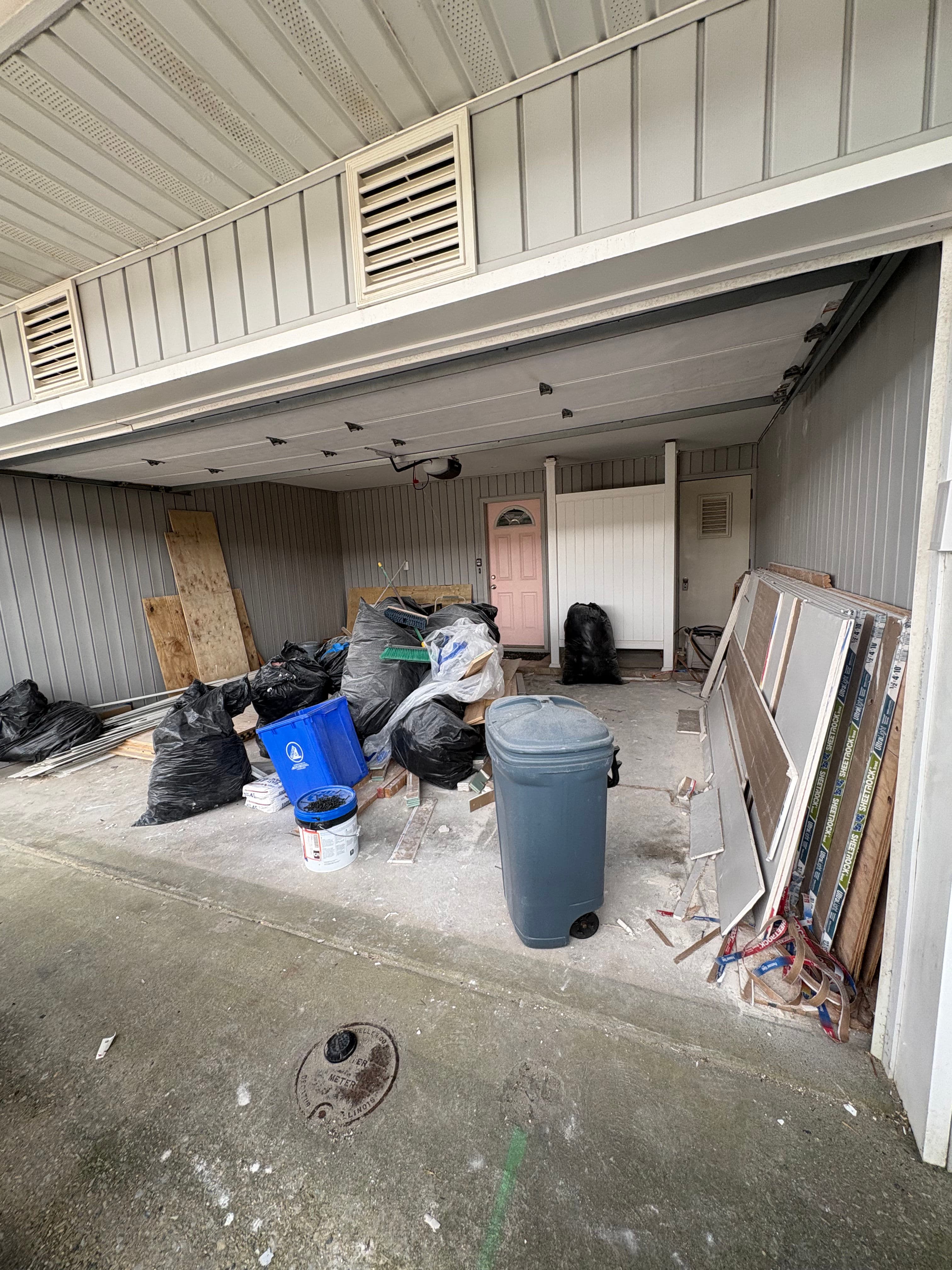 Project Garage Cleanout After Demo Debris Pileup in Margate NJ image