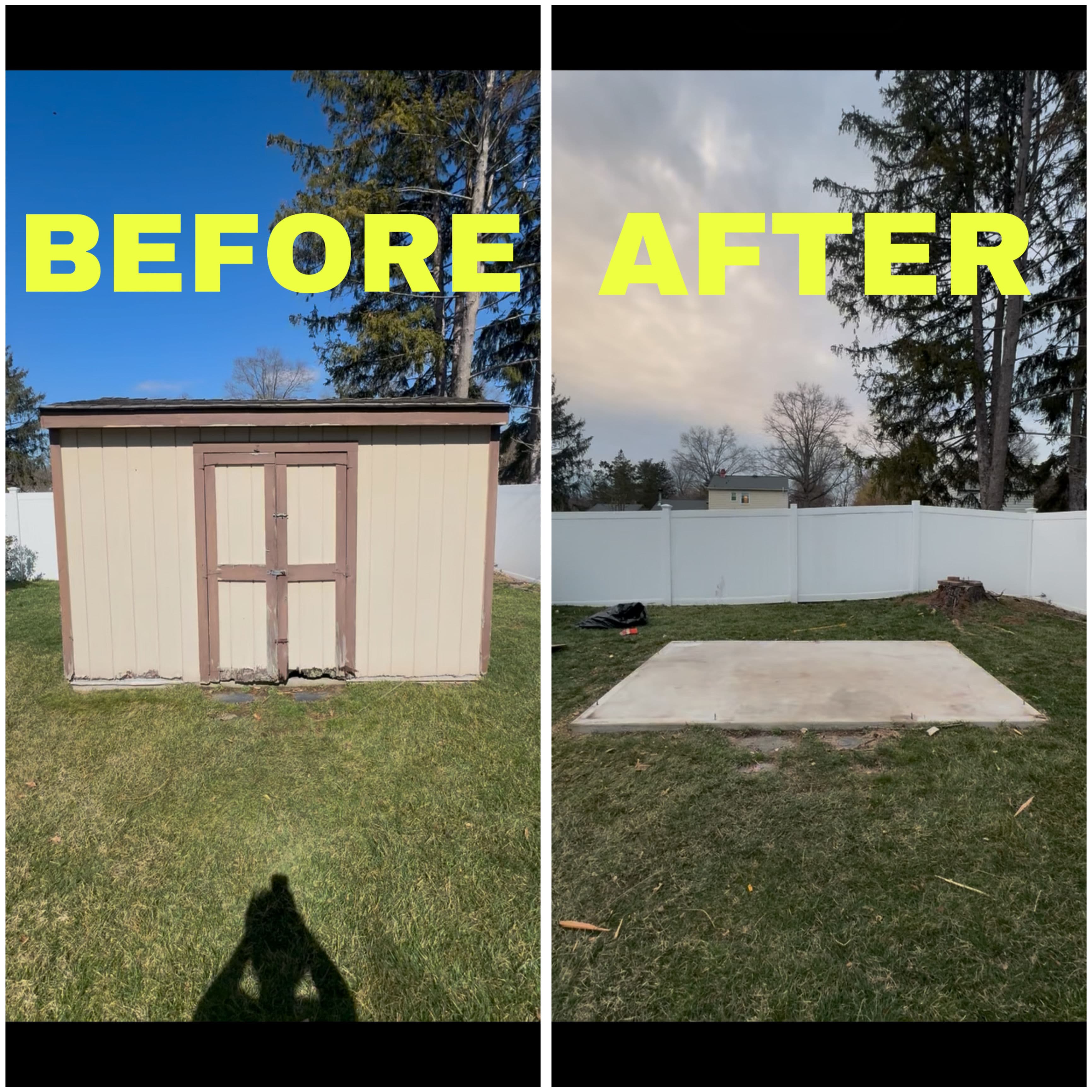 Project Full Shed Demolition and Haul Away Done Right image