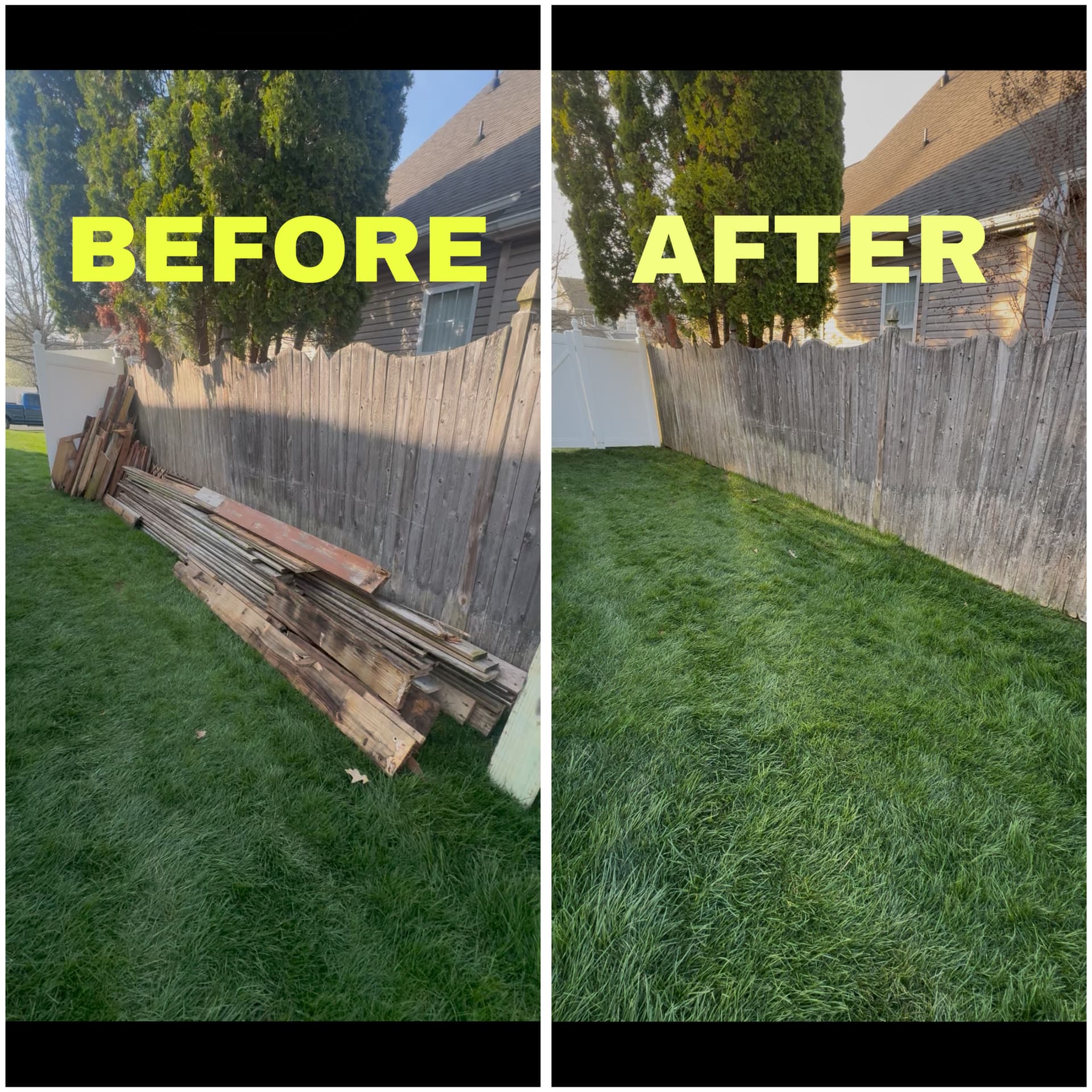 Deck Demo Debris the Township Wouldn't Touch? We Cleared It